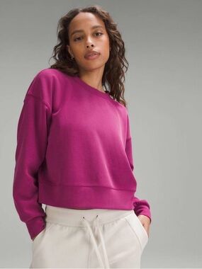 Lululemon Ribbed Softstreme Perfectly
Oversized Cropped Crew Size 10